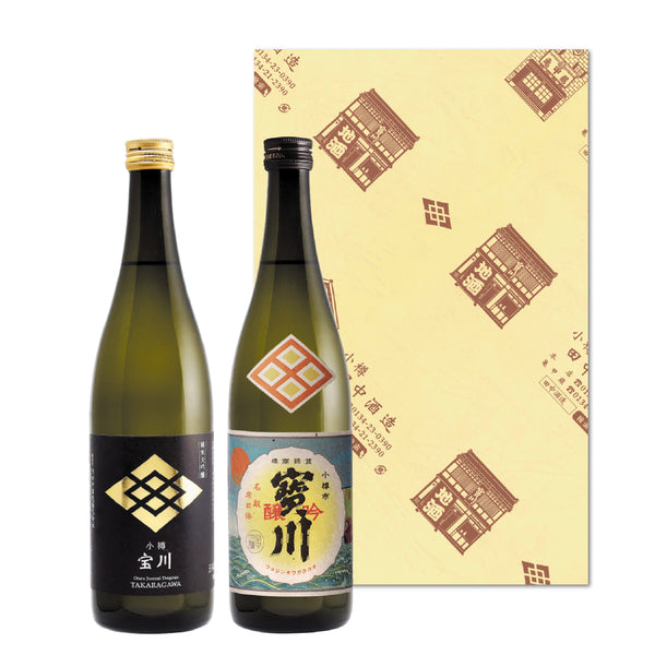 宝川2本セット（純米大吟醸50％精米・純米吟醸原酒）／各720ｍl – 田中酒造株式会社 オンラインショップ